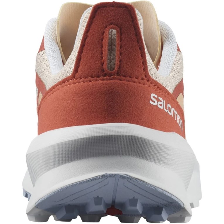 Beige / Red Salomon Patrol Kids' Hiking Shoes | IE QY7968